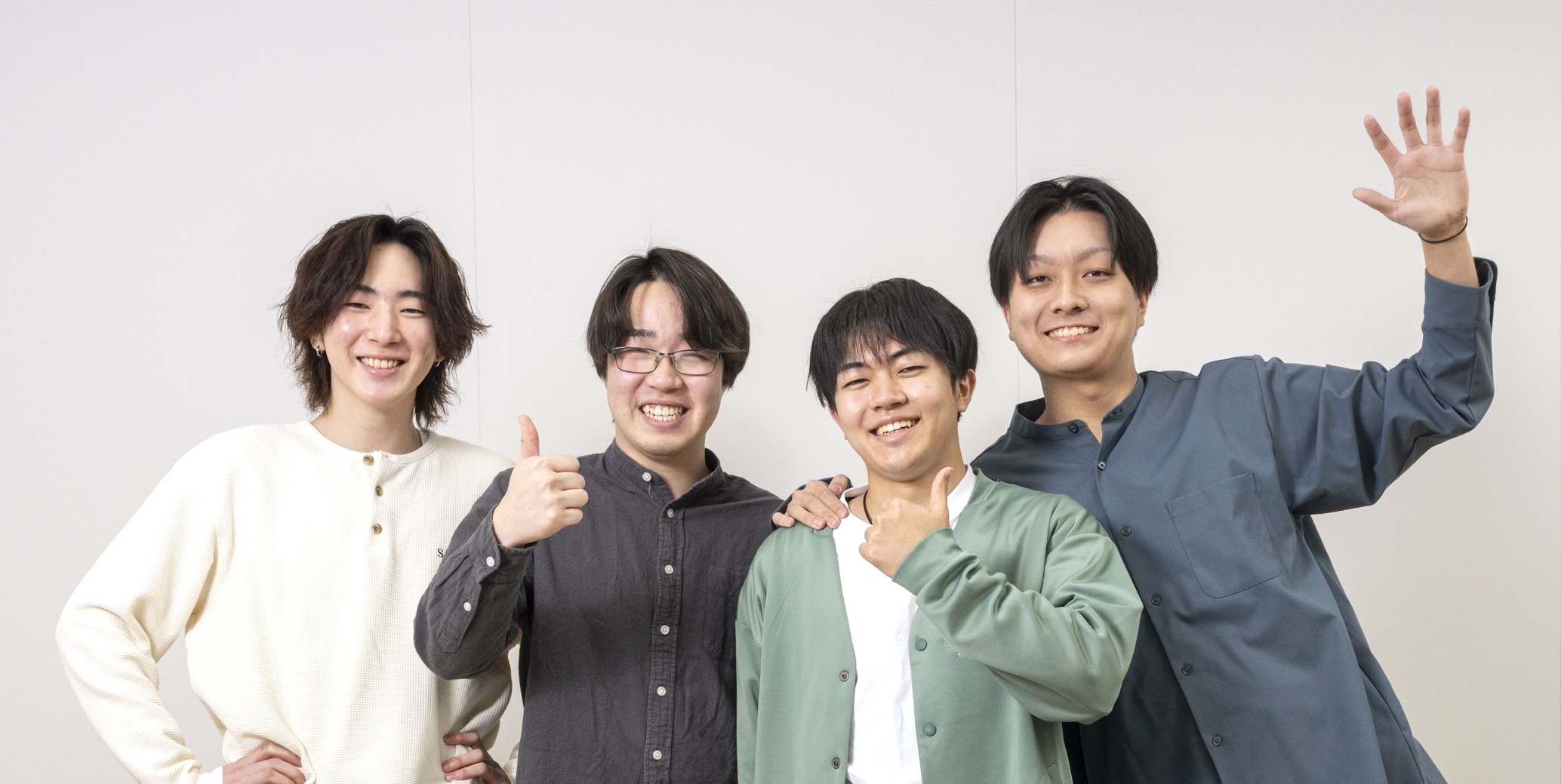 福岡看護大学の学生たち